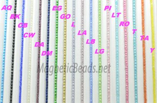 Cat's Eye Beads 4mm (CE-4)Click here to see colors