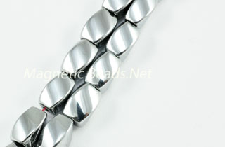 Triple Power Magnetic Bead 5x8m Silver Twist (PM-600-S)