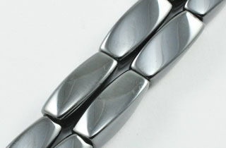 Triple Power Magnetic Bead 6X16mm 4 Faced Twist