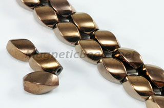 Magnetic Bead 5x8mm Copper Twist (M-600-C)