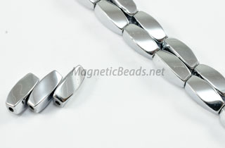 Magnetic Bead 5x12mm Silver Twist (M-601-S)