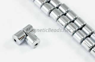 Magnetic Bead 6mm Silver Drum (M-102-S)