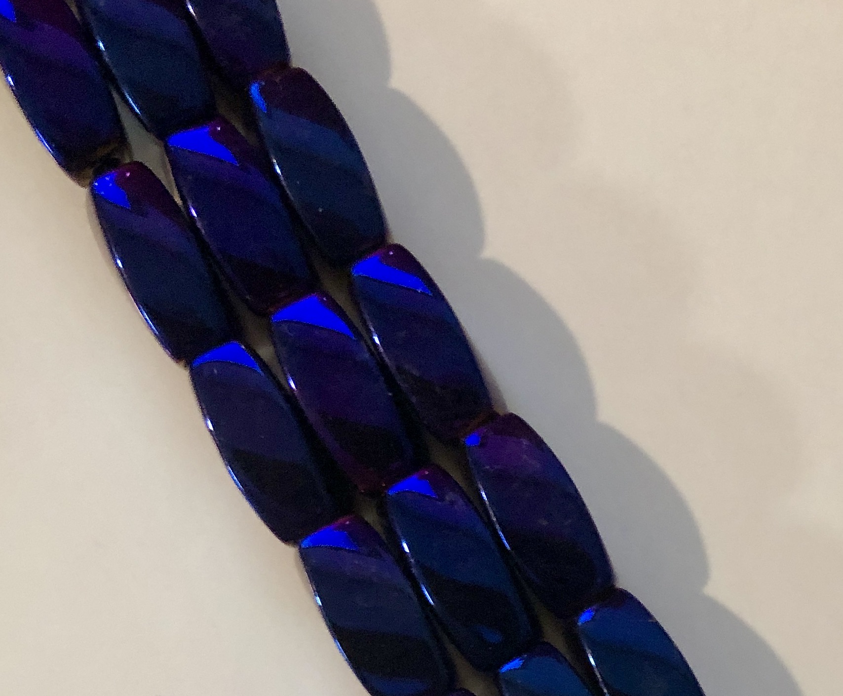 Triple Power Magnetic Bead 5x12m Twist Blue/Purple (PM-601-BP)