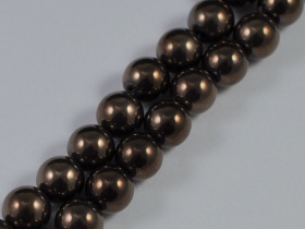 Magnetic Beads 8mm Dark Copper Round (M-208-DC)