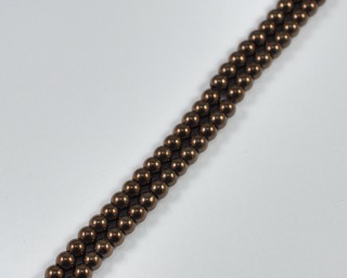 Magnetic Bead 4mm Dark Copper Round (M-201-DC)