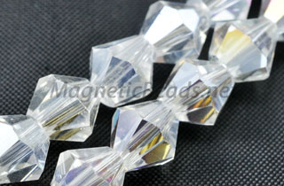 Glass Bead 5mm Bi-Cone AB (GBAB-05)