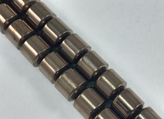 Magnetic Bead 4mm Drum Dark Copper (M-101-DC)