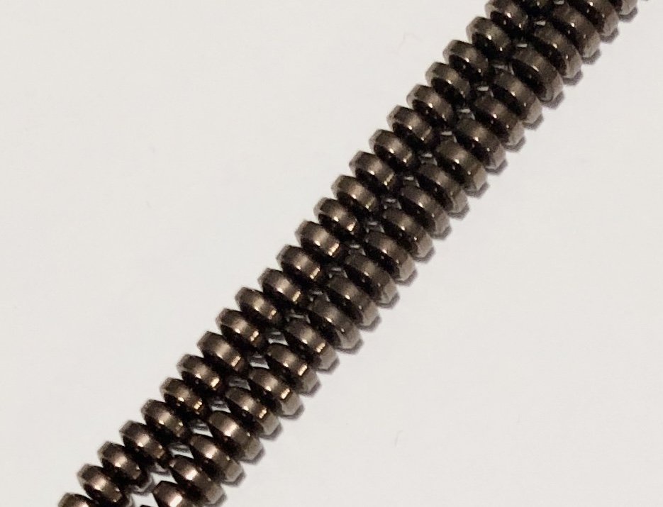 Magnetic Bead 4mm Dark Copper Roundel (M-09-DC)
