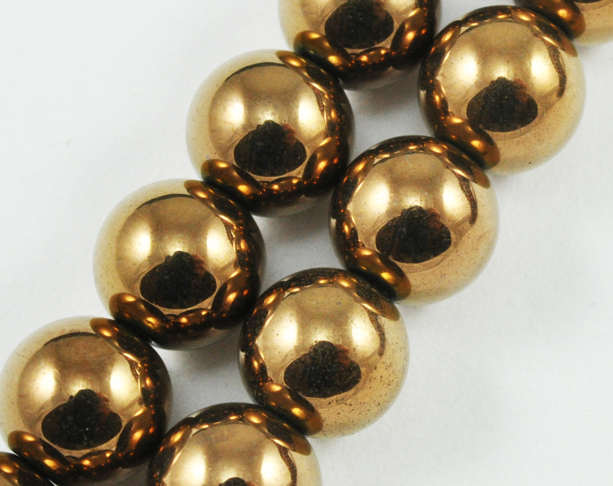 Magnetic Beads 8mm Copper Round (M-208-C)