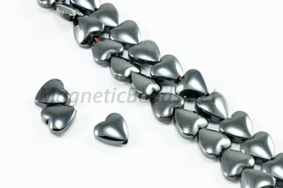 Magnetic Bead 6mm Puffed Hearts (M-107)