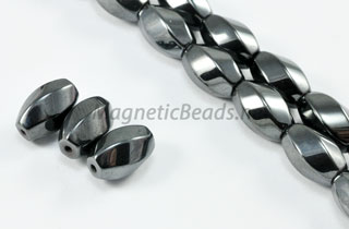 Magnetic Bead 8x12mm Swirl (M-603)