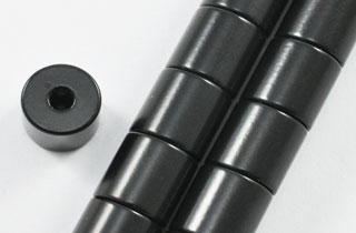 Magnetic Clasp 5000 Gauss 8x8mm Black Epoxy (MC-8-B)