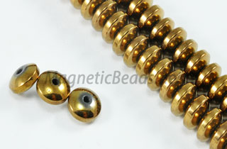 Magnetic Bead 6mm Copper Roundel (M-10-C)