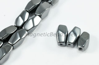 Triple Power Magnetic Bead 6X12mm 8 Faced Twist (PM-606)