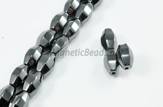 Triple Power Magnetic Bead 6x8mm Faceted Double Cone (PM-703)