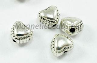 Metal Findings Spacer 5x3 mm Heart Shaped Spacer (F-238)