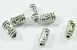 Metal Finding/Spacer 3x6mm Metal Tube Spacer (F-232)