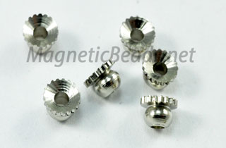 Metal Findings/Spacers 4mm Cup & Ball Bead Cap (CB-04)