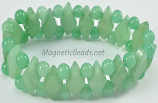 Semi-Precious Beads Aventurine Stretch Bracelet (D-AV)