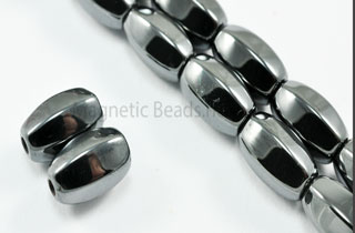 Triple Power Magnetic Bead 5x8mm 6 Sided Rice (PM-504)