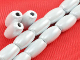 Triple Power Magnetic Bead 4x7m Rice Pearl BW (PMPW-501-BW)