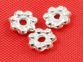 Metal Finding/Spacer 5 Daisy Wheel Spacers (F-105-5-B.S.)