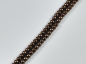 Magnetic Bead 4mm Dark Copper Round  (M-201-DC)