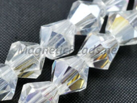 Glass Bead 5mm Bi-Cone AB (GBAB-05)