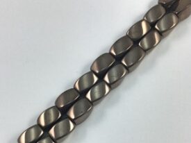 Magnetic Bead 5x8mm Dark Copper Twist (M-600-DC)