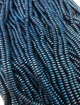 Magnetic Bead 4mm Iridecent Blue Roundel (M-09-BR)
