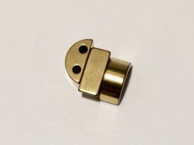 Magnetic Bead  6X13mm 2 Hole-Semi Circle-Gold (MHC-106-G)