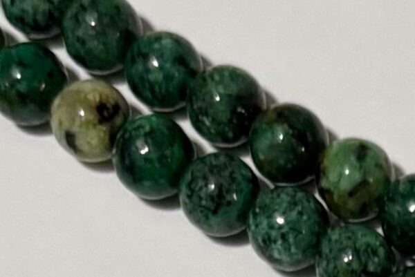 Semi-Precious 6m Green Howlite Bead
