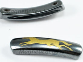 Magnetic Beads 9x36mm Bar with Horse (MB-106-H)