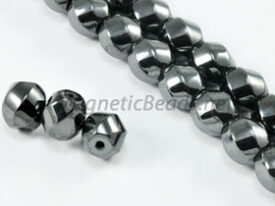 Magnetic Bead 8mm 6 Sided Swirl (M-608)