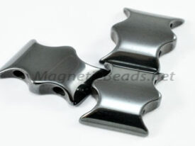 Magnetic Bead 2 Hole Batman Spacer (MBAT)