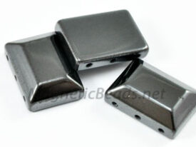 Magnetic Bead 12X18mm 3 Hole Puffy Spacer (MS-10-3-P)