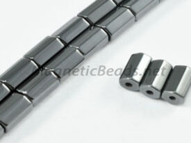 Triple Power Magnetic Bead 5x8mm 6 Sided Tube (PM-403)