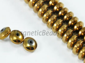 Magnetic Bead  6mm Copper Roundel (M-10-C)