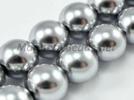 Magnetic Pearl Bead 8mm Dark Grey (MP-8DG)