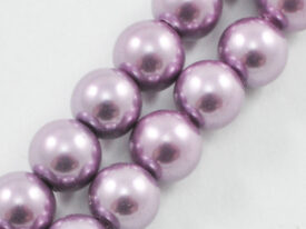 Magnetic Pearl Beads 6mm Round Lite Lavender (MPLA-206)