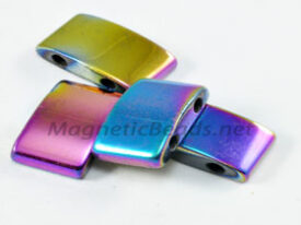 Magnetic Bead  10x20mm  Rainbow Spacer (MHC-107-R)