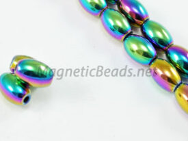 Magnetic Bead 5x8mm Rainbow Rice (M-502-R)