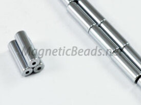 Magnetic Bead 3x9mm Silver Tube (M-401-S)
