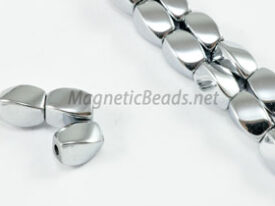 Magnetic Bead 5x8m Silver Twist (M-600-S)