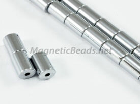 Magnetic Bead 5x8mm Silver Tube (M-402-S)