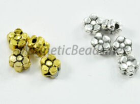 Metal Finding/Spacer 4mm Metal Daisy Spacer (F-170)