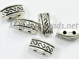 Metal Findings/Spacer 2 Hole 4x5x10mm (F-61)