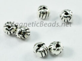 Metal Findings/Spacers 5mm Silver Spacer (F-31)