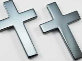 Non-Magnetic Hematite Large Plain Cross (HPC-2)