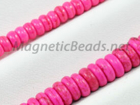 Semi-Precious Bead Pink Turquoise Roundell (PI-Roundell)